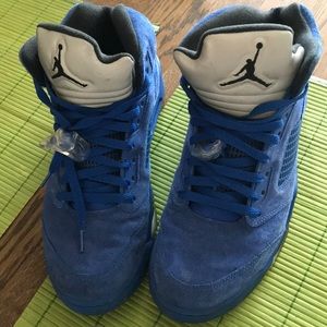COPY - Jordan Retro 5 “ Blue Suede “ size 11
